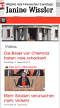 Mobile Screenshot of janine-wissler.de